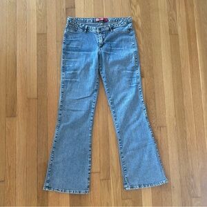 Vintage Y2K Ultra Low Rise Jeans Flare Made In Brazil Vieggio Euro 44(US 14)